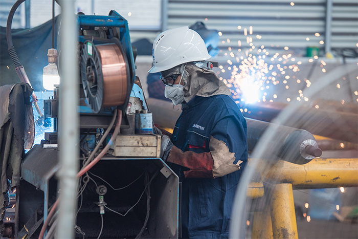 江油网架焊接车间